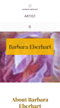 Mobile Screenshot of barbaraeberhart.com