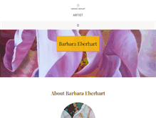 Tablet Screenshot of barbaraeberhart.com